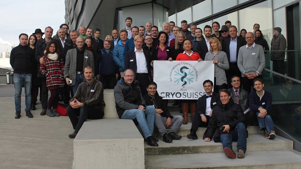 CryoSuisse
              Conference in Basel, Switzerland, November 2016.