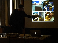 Cryonics UK
              European Exposition: David Styles giving a presentation