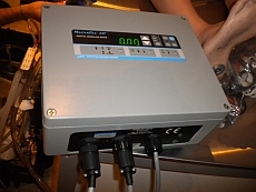 Cryonics UK's MasterFlex wall-mount controller for the
            pump shown above